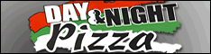 Day and Night Pizza Logo